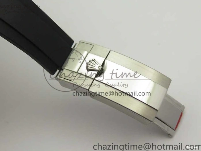 MiroTime 0119 Daytona 116519 Noob 1:1 Best Edition 904L SS Case Blue Dial on Black Rubber Strap SA4130 (Free Extra Strap) Compact 3290